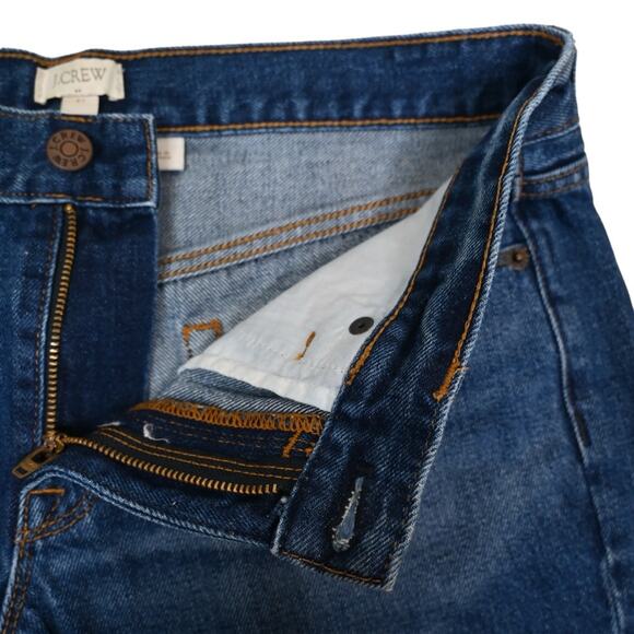 J. Crew Womens 27 Dark Wash Denim Jean Shorts in Lexi Wash - Picture 7 of 10